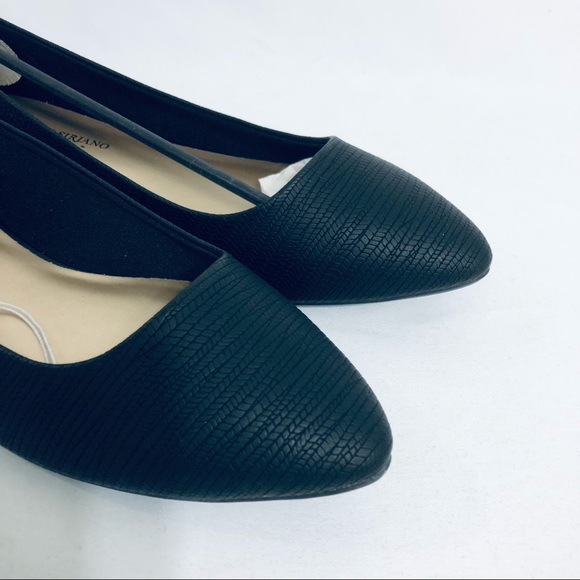 Ballet Shoes Pointed Toe Classic Slip On Ballerina Flats Shoes 9.5 9 1/2 texture - Picture 2 of 16